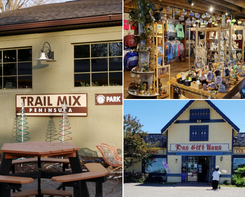 Gift shops cover photo collage