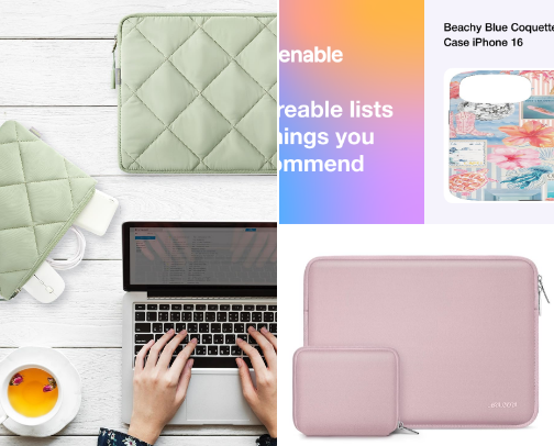 amazon tech + accessory finds cover photo collage