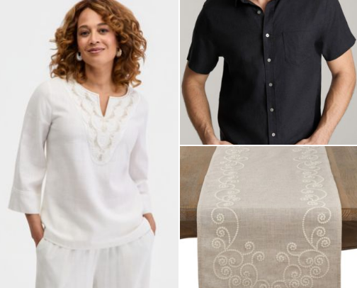 My Light Linen Fashion Finds cover photo collage