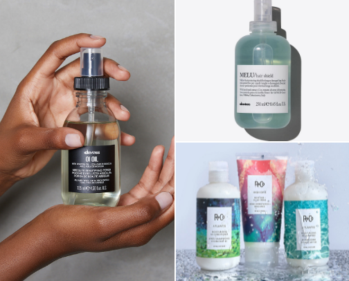 hair growth & glow ✨ cover photo collage