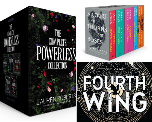 Fantasy Book Recs! 🐉📚🔮✨ cover photo collage
