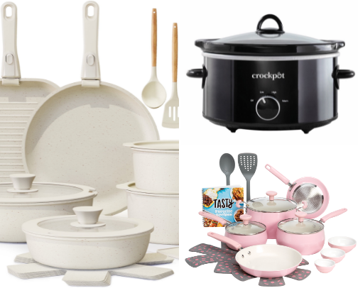 My kitchenwares cover photo collage