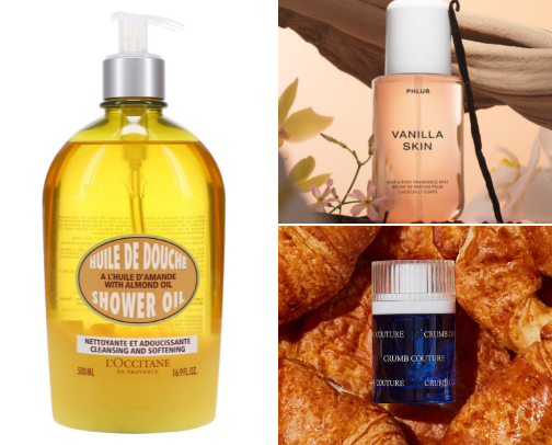 The "Vanilla Girl" Body Care Routine cover photo collage