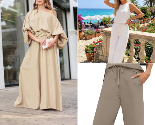 Top 10 Two-Piece Wide Leg Sets You Can Mix, Match, and Live In cover photo collage