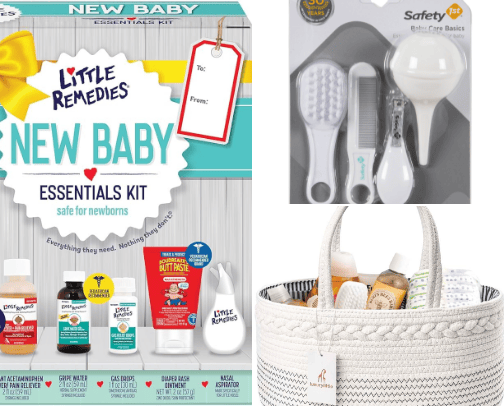 baby essentials cover photo collage