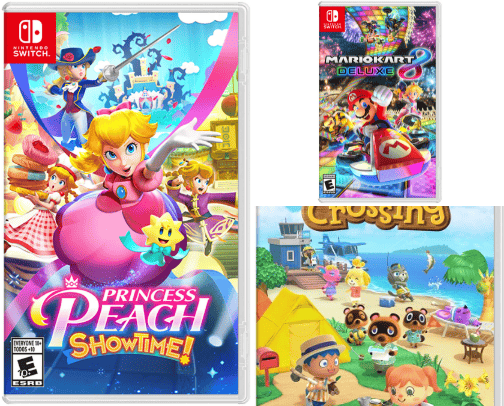 Nintendo Switch Games cover photo collage