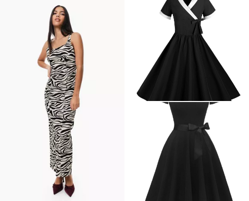 Elegant,classic,romantic,stylish,vintage inspired dresses cover photo collage