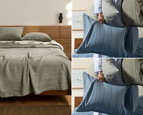 Parachute Comfort Collection cover photo collage