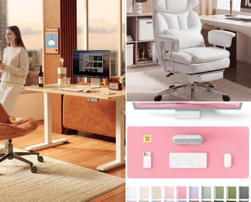 💻 Remote Work Desk Setup cover photo collage