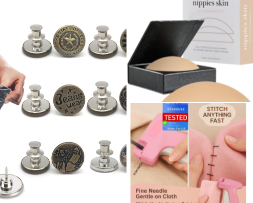 Clothing related hacks! cover photo collage