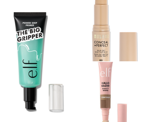 Glowy makeup routine cover photo collage