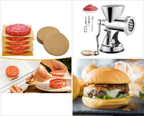 Gourmet Burger Perfection: Tantalize Your Taste Buds cover photo collage