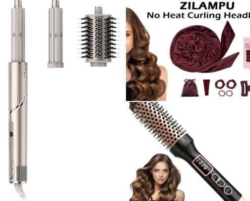 💁‍♀️ Salon Blowout at Home: My Hair Tools + Faves cover photo collage