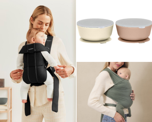 Things I am glad I had for my baby cover photo collage