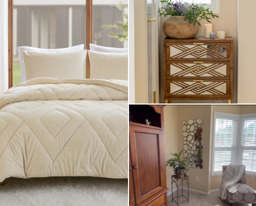 Divine Bedroom Decor cover photo collage