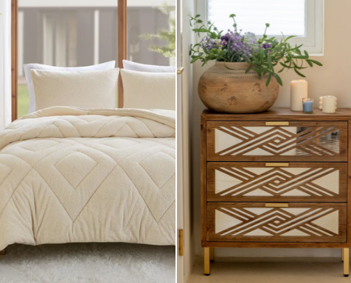 Divine Bedroom Decor cover photo collage