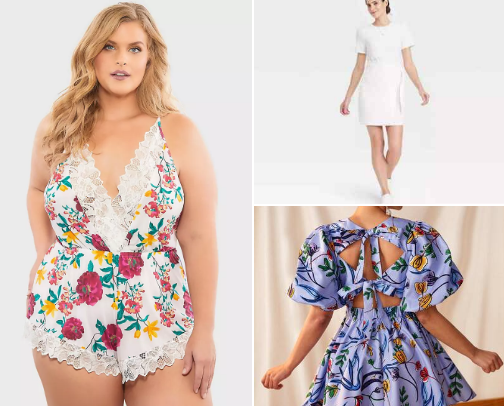 April Showers Bring May Floral Patterns-Fun Spring Fashion cover photo collage