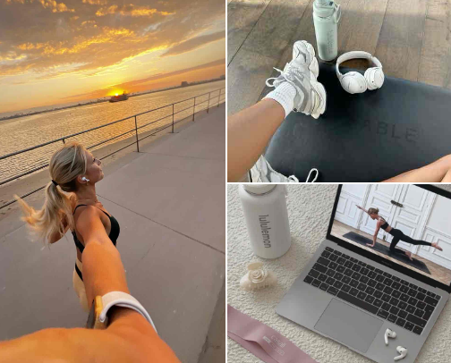 Essentials for a Healthier You🤸‍♀️ cover photo collage