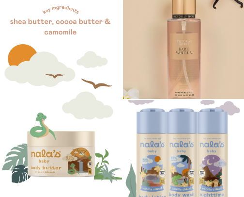 How to smell like a vanilla cupcake 🧁 cover photo collage