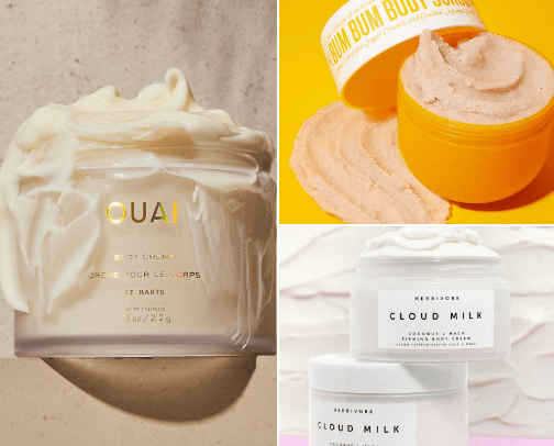Best body products for soft skin cover photo collage