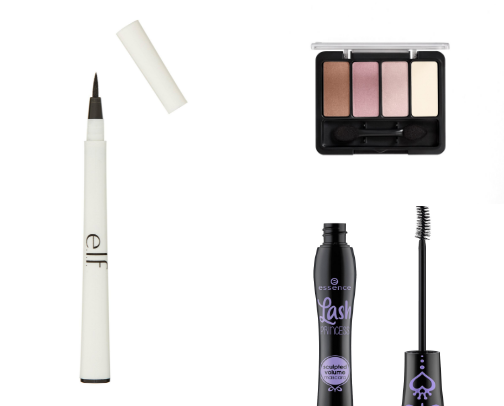 Drugstore makeup go to’s 💄✨ cover photo collage