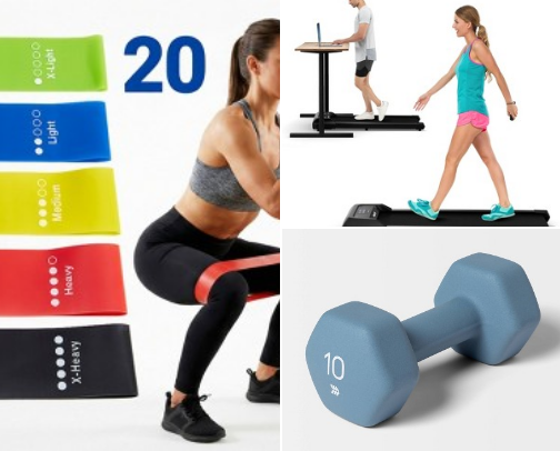 At home workout! 🏋️‍♀️ cover photo collage