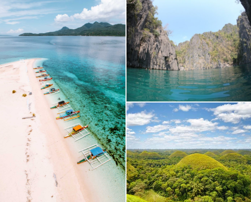 Top 8 Best Places in the Philippines cover photo collage