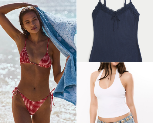 Summer staples for hot days cover photo collage