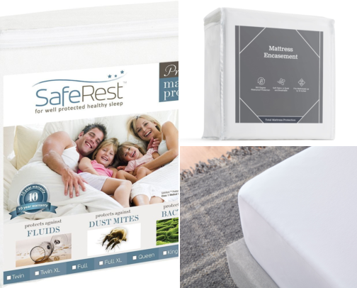 I Finally Found Mattress Protectors That Are Waterproof Without the Crinkle cover photo collage