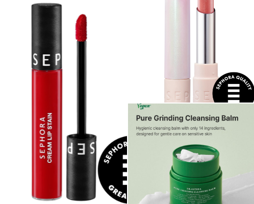 Beauty. Products that I use during my shows, or every day. cover photo collage