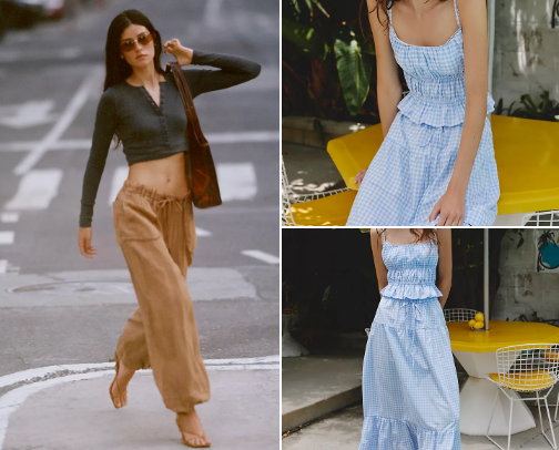 The Anthropologie Outfit Formula I'm Wearing All Summer cover photo collage