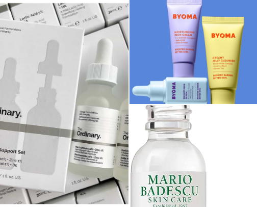 The best skincare🫧✨ cover photo collage