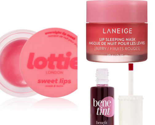 Lips care 👄 cover photo collage