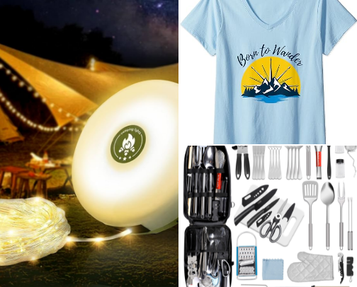 Camping 🏕️ Favorites cover photo collage