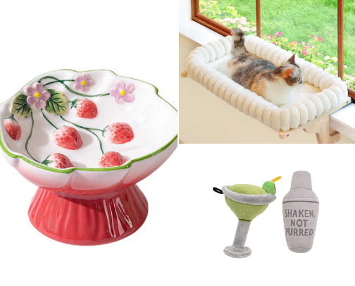 Cute things for your cats cover photo collage