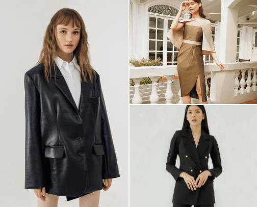 Work outfit cover photo collage