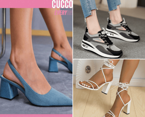 I make shoe contact before eye contact: Shoes 💕 cover photo collage