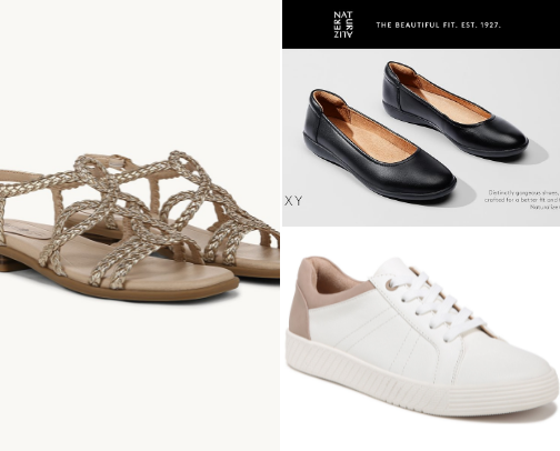 My FAVE shoes that unite style, savings, & comfort cover photo collage