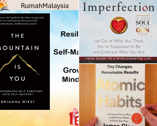 🤍 Mental Health Books That Can Change Your Life cover photo collage