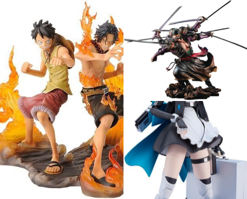 A figure collection for hobbies, enjoyment, and investment cover photo collage