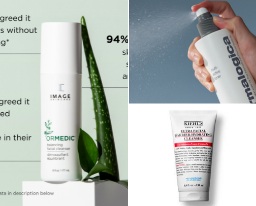 Skincare Recommendations from an Acne Prone Gal cover photo collage