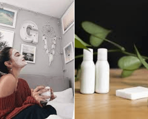 Care for your Hair, Skin, and Mind :) cover photo collage