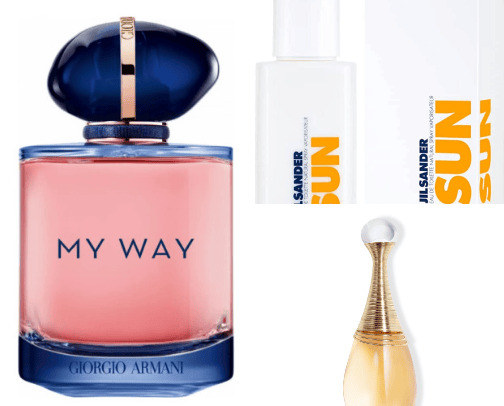 Parfume cover photo collage