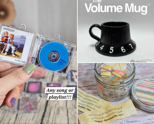 Gifts for the Music Lover cover photo collage