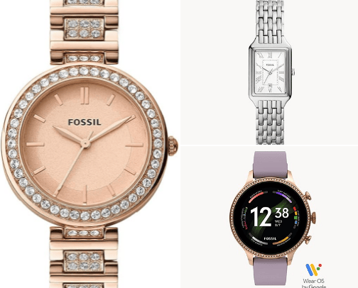 Women's Watches cover photo collage