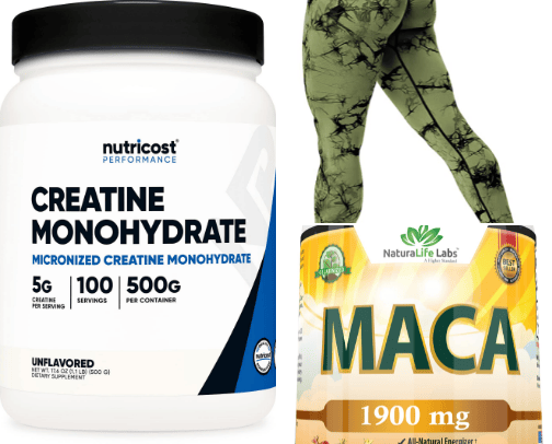Gym necessities cover photo collage