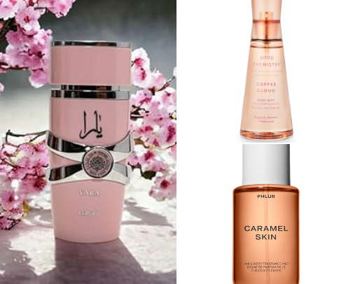 Scents Worth Obsessing Over cover photo collage