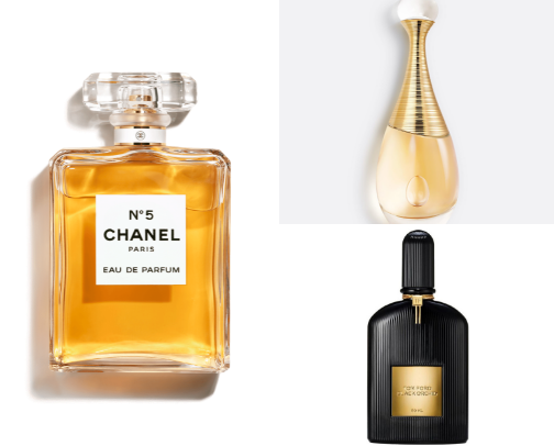 Elegant Parfume For Women• cover photo collage