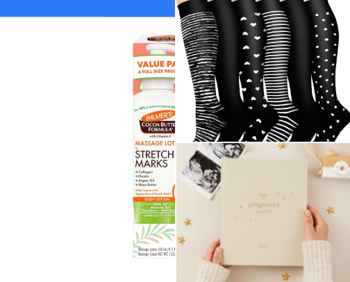 Pregnancy must haves ✨ cover photo collage