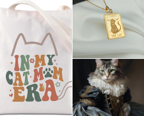 Cat Lady's Gift Guide cover photo collage